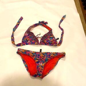 KENNETH Cole Reaction multi colored bikini